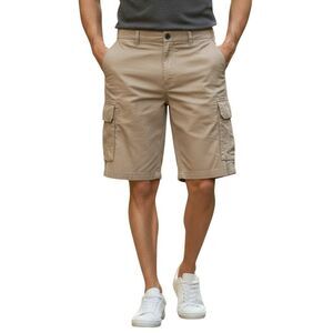 Carhartt Force Relaxed Fit Cargo Shorts Mens 32 Beige Ripstop